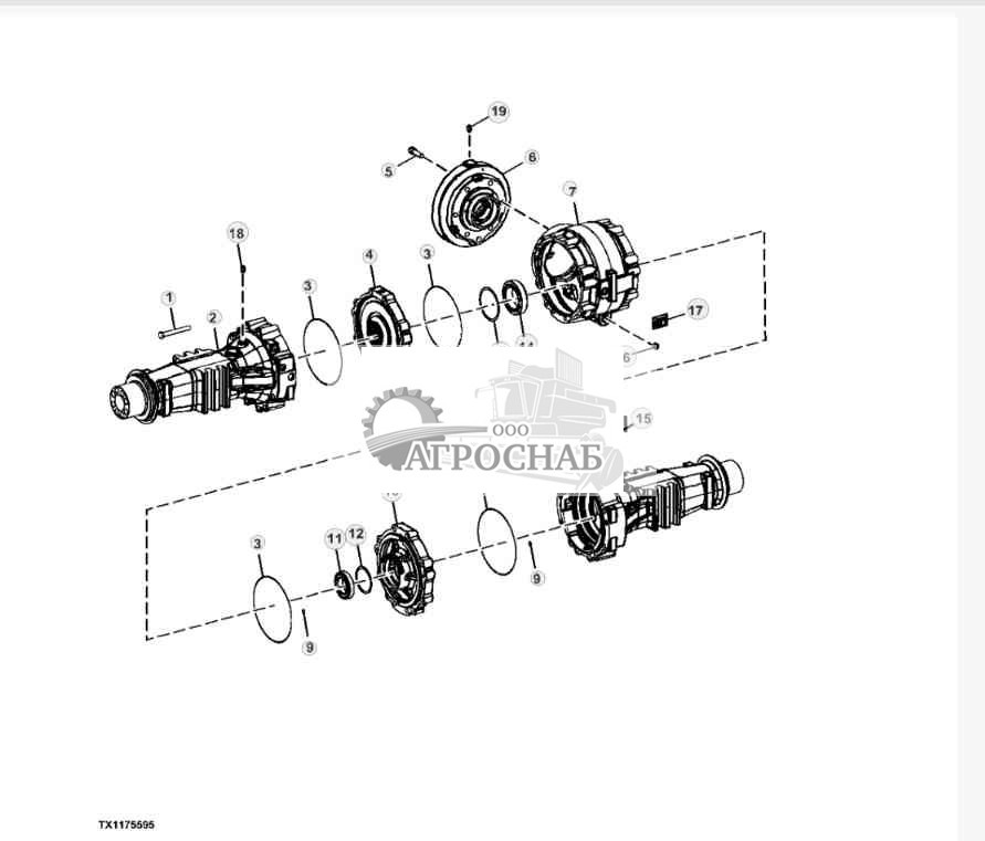 Корпусы дифференциала и заднего моста (270516 